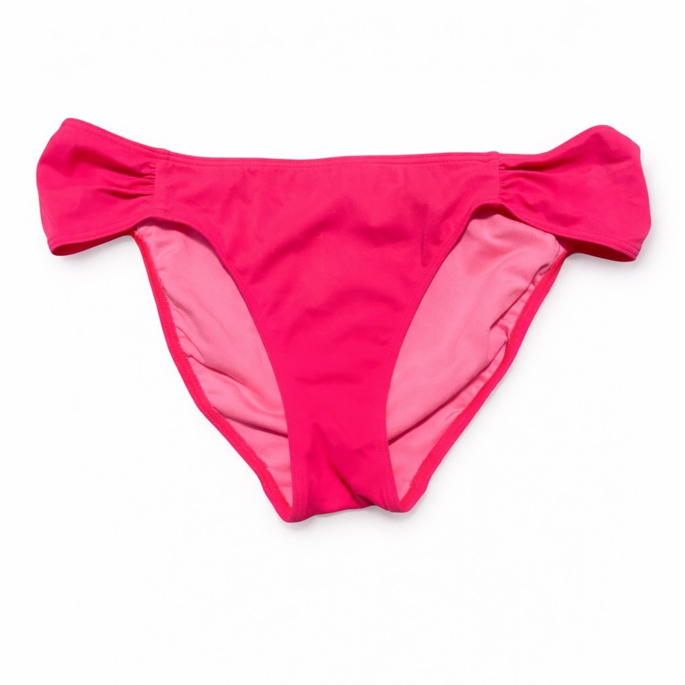 Victoria Secret Pink Bikini Bottoms small excellent condition bright pink coral